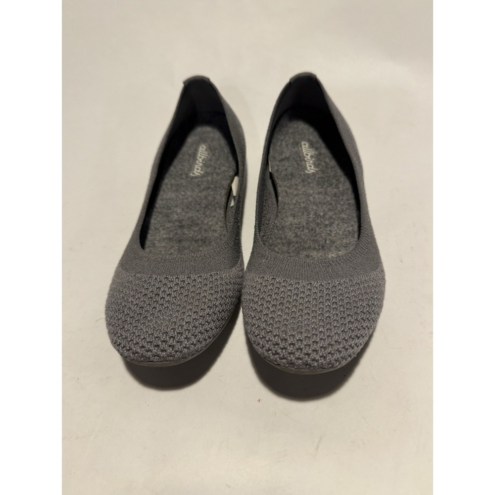Allbirds Women's Size 5.5 Gray Slip-On Ballet Shoes comfy casual
